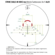 VORTEX STRIKE EAGLE 1-6X24 SFP | AR-BDC3 (MOA) szálkereszt | 30 mm-es tubus